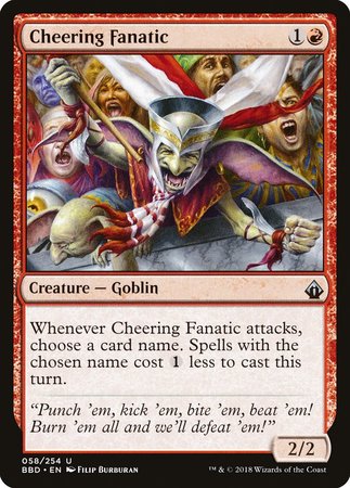 Cheering Fanatic [Battlebond] | Empire Gaming NC