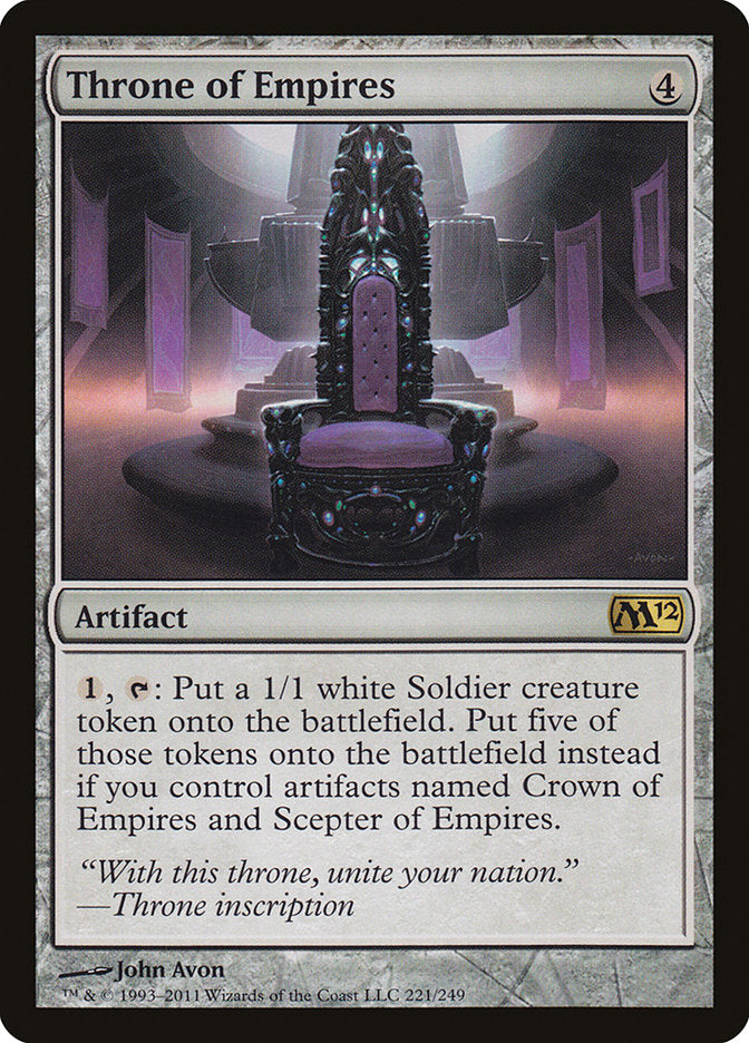 Throne of Empires [Magic 2012] | Empire Gaming NC