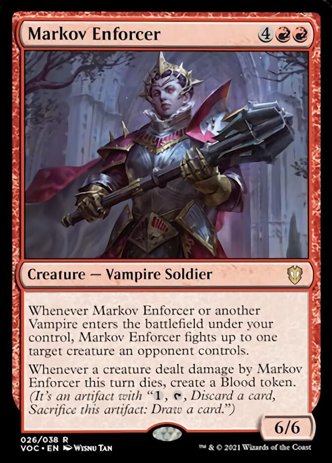 Markov Enforcer [Innistrad: Crimson Vow Commander] | Empire Gaming NC