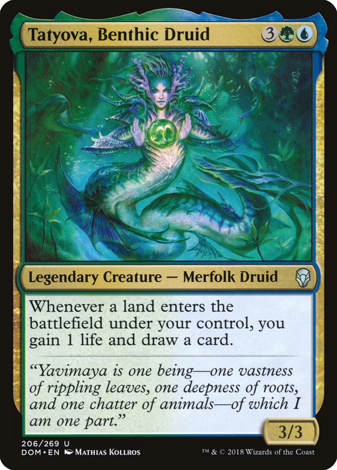 Tatyova, Benthic Druid [Dominaria] | Empire Gaming NC