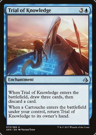 Trial of Knowledge [Amonkhet] | Empire Gaming NC