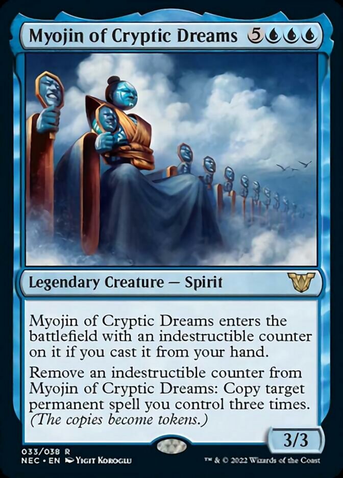 Myojin of Cryptic Dreams [Kamigawa: Neon Dynasty Commander] | Empire Gaming NC