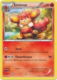 Simisear (23) [XY Base Set] | Empire Gaming NC