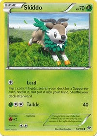 Skiddo (18) [XY Base Set] | Empire Gaming NC