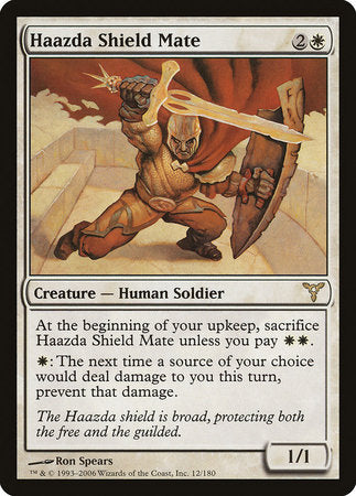 Haazda Shield Mate [Dissension] | Empire Gaming NC