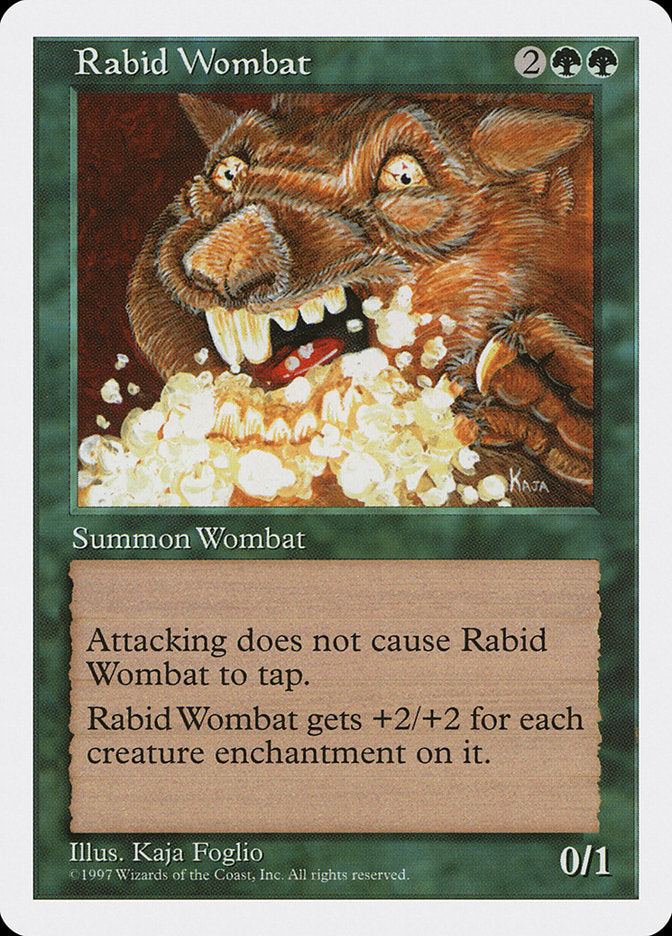 Rabid Wombat [Fifth Edition] | Empire Gaming NC