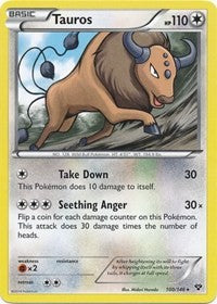 Tauros (100) [XY Base Set] | Empire Gaming NC