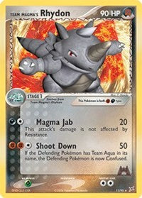 Team Magma's Rhydon (11) (11) [Team Magma vs Team Aqua] | Empire Gaming NC