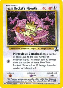 Team Rocket's Meowth (18) [WoTC Promo] | Empire Gaming NC