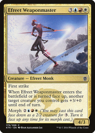 Efreet Weaponmaster [Khans of Tarkir] | Empire Gaming NC