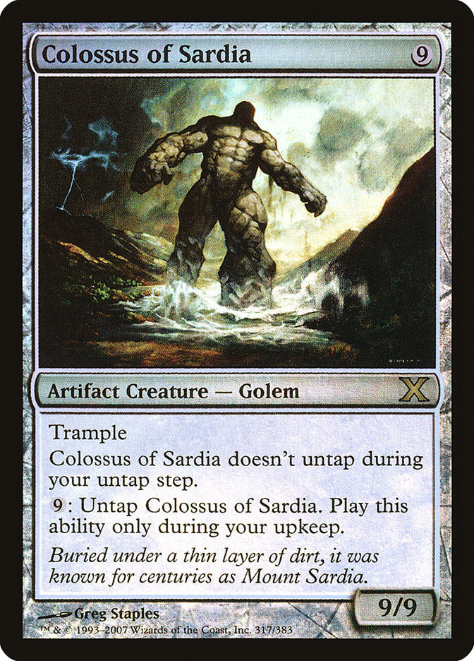 Colossus of Sardia (Premium Foil) [Tenth Edition] | Empire Gaming NC