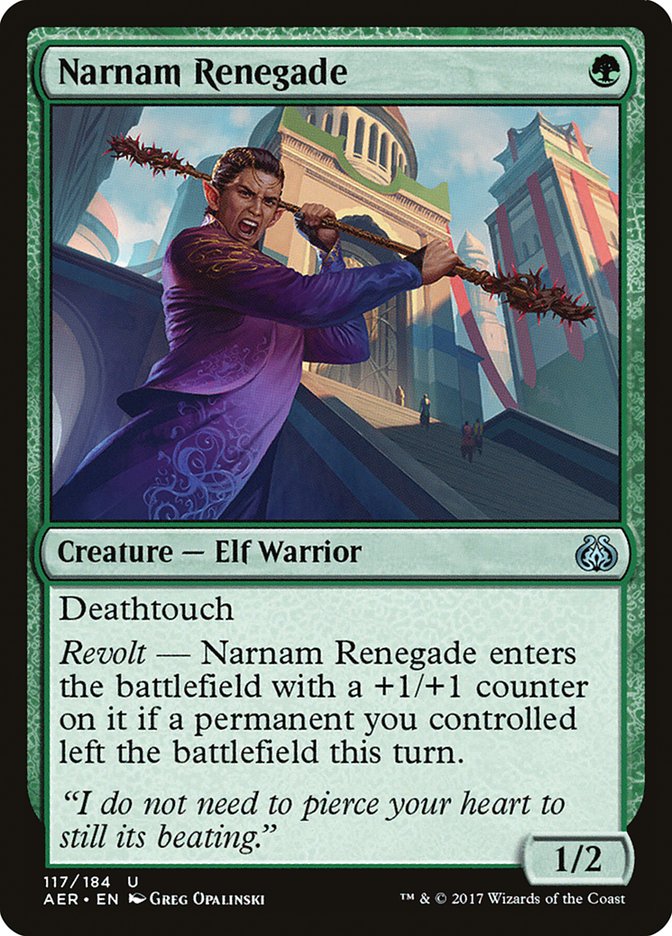 Narnam Renegade [Aether Revolt] | Empire Gaming NC