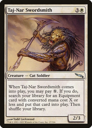 Taj-Nar Swordsmith [Mirrodin] | Empire Gaming NC