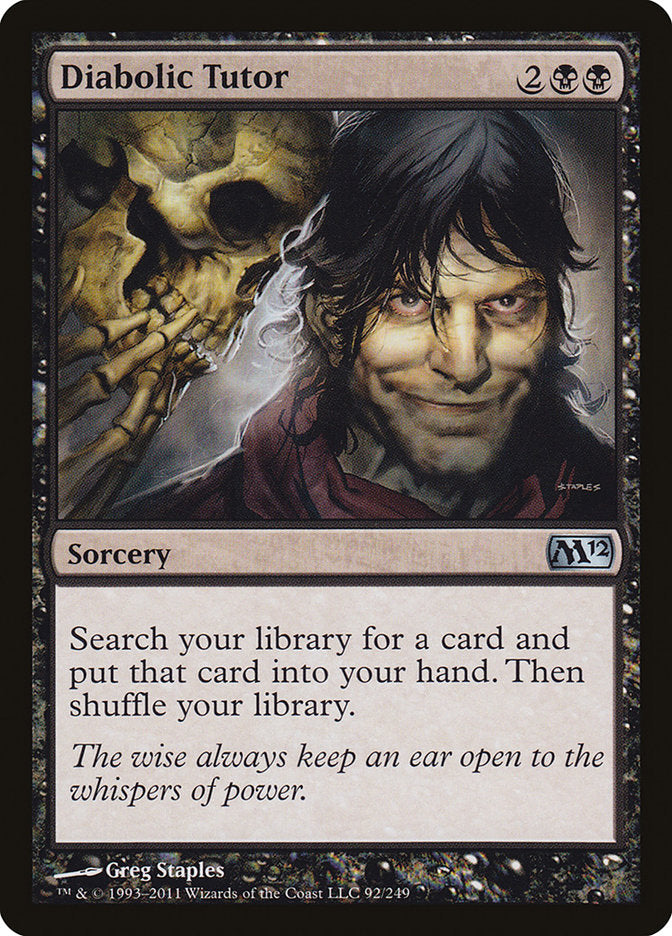 Diabolic Tutor [Magic 2012] | Empire Gaming NC