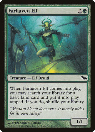 Farhaven Elf [Shadowmoor] | Empire Gaming NC