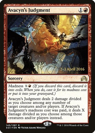 Avacyn's Judgment [Shadows over Innistrad Promos] | Empire Gaming NC