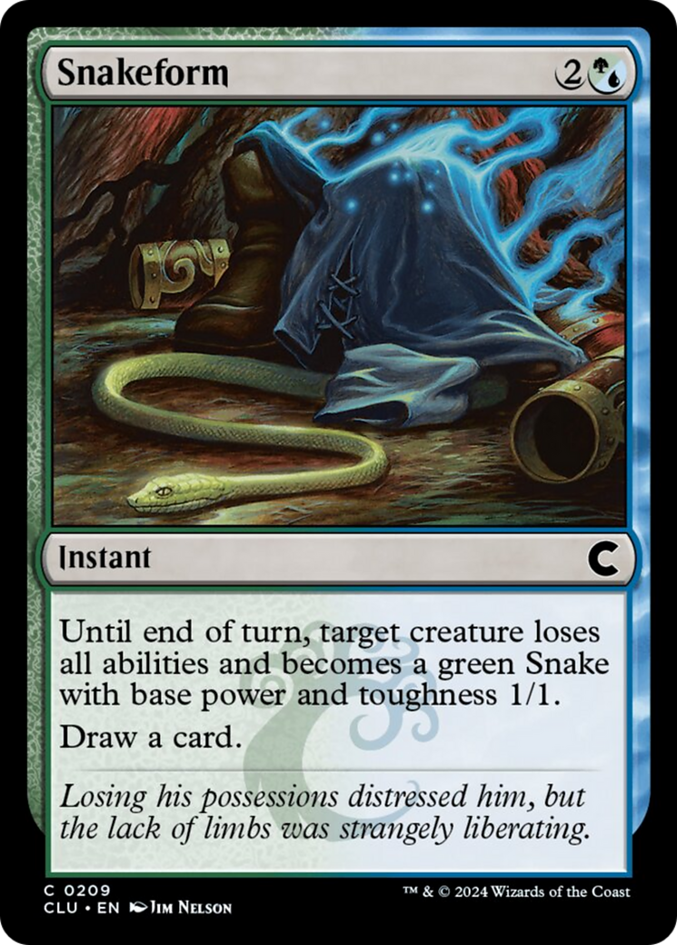 Snakeform [Ravnica: Clue Edition] | Empire Gaming NC