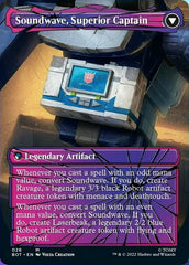 Soundwave, Sonic Spy // Soundwave, Superior Captain (Shattered Glass) [Universes Beyond: Transformers] | Empire Gaming NC