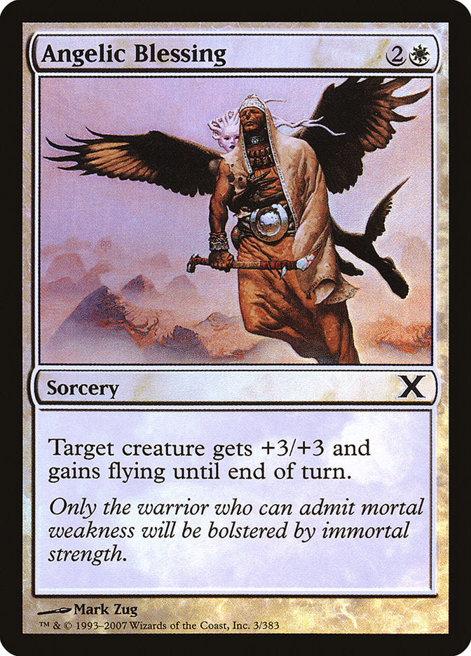 Angelic Blessing (Premium Foil) [Tenth Edition] | Empire Gaming NC