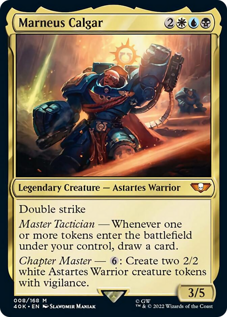 Marneus Calgar (Surge Foil) [Universes Beyond: Warhammer 40,000] | Empire Gaming NC