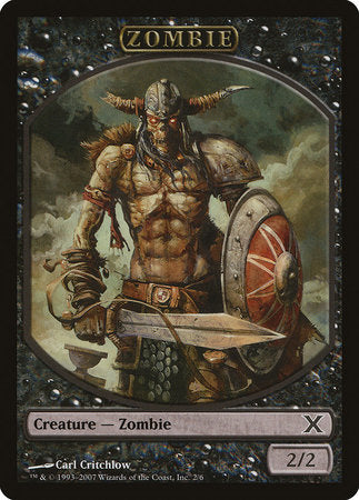 Zombie Token [Tenth Edition Tokens] | Empire Gaming NC