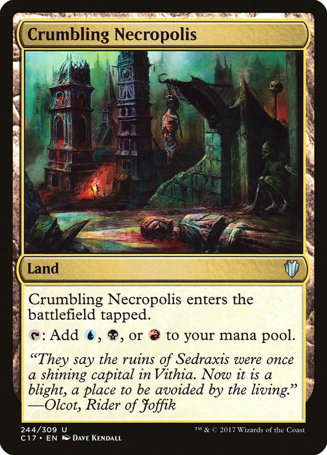 Crumbling Necropolis [Commander 2017] | Empire Gaming NC