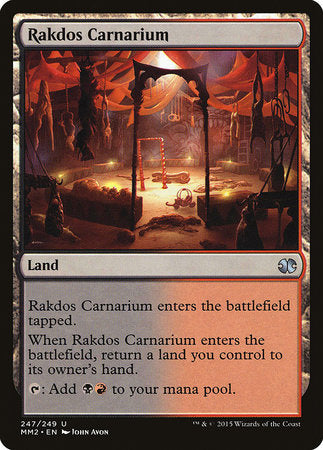 Rakdos Carnarium [Modern Masters 2015] | Empire Gaming NC