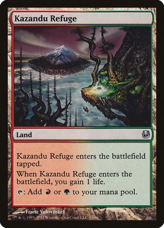 Kazandu Refuge [Duel Decks: Ajani vs. Nicol Bolas] | Empire Gaming NC