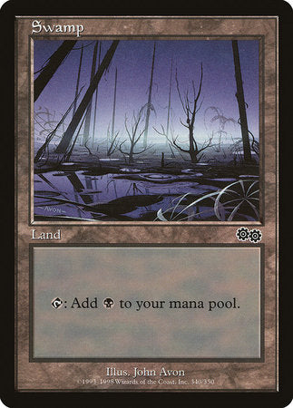 Swamp (340) [Urza's Saga] | Empire Gaming NC