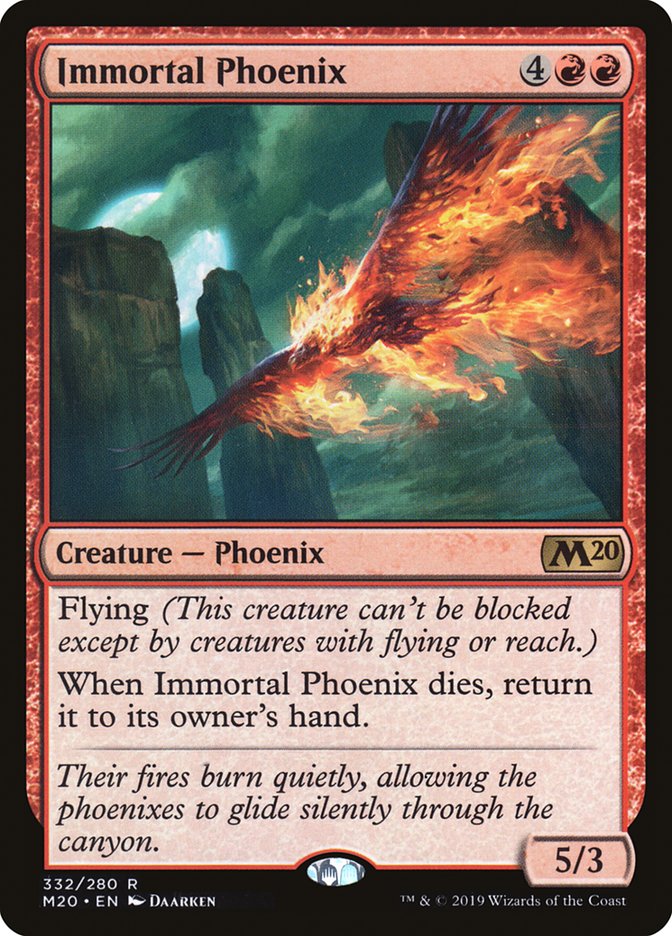 Immortal Phoenix [Core Set 2020] | Empire Gaming NC