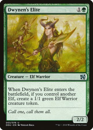 Dwynen's Elite [Duel Decks: Elves vs. Inventors] | Empire Gaming NC