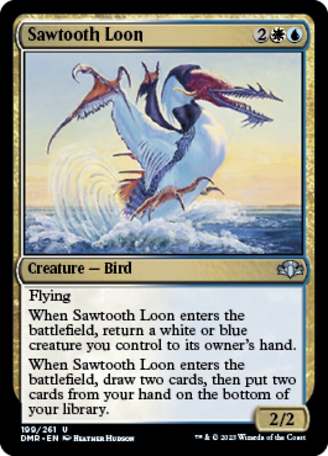 Sawtooth Loon [Dominaria Remastered] | Empire Gaming NC