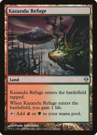 Kazandu Refuge [Zendikar] | Empire Gaming NC