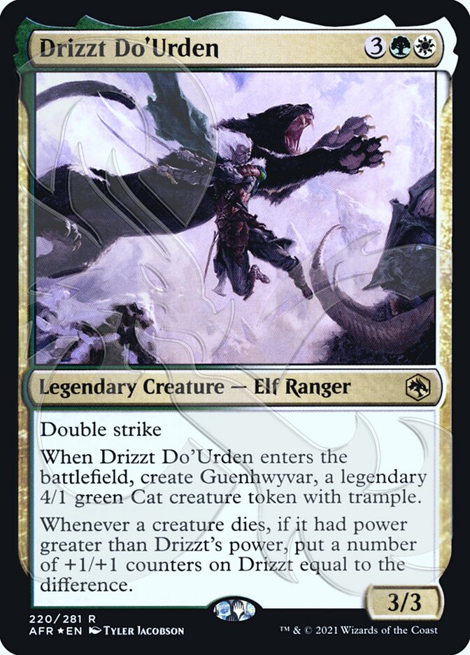 Drizzt Do'Urden (Ampersand Promo) [Dungeons & Dragons: Adventures in the Forgotten Realms Promos] | Empire Gaming NC