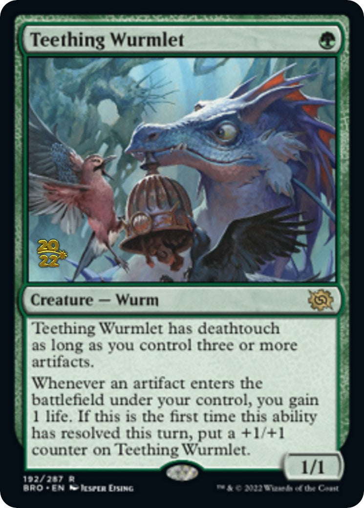 Teething Wurmlet [The Brothers' War: Prerelease Promos] | Empire Gaming NC