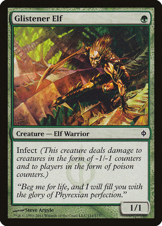 Glistener Elf [New Phyrexia] | Empire Gaming NC