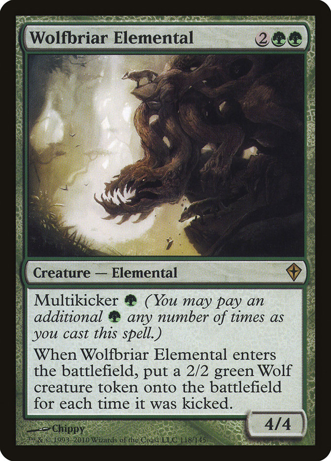 Wolfbriar Elemental [Worldwake] | Empire Gaming NC