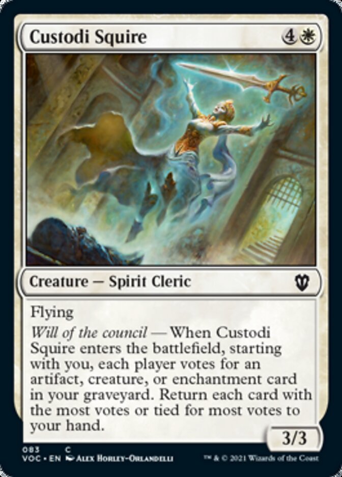 Custodi Squire [Innistrad: Crimson Vow Commander] | Empire Gaming NC