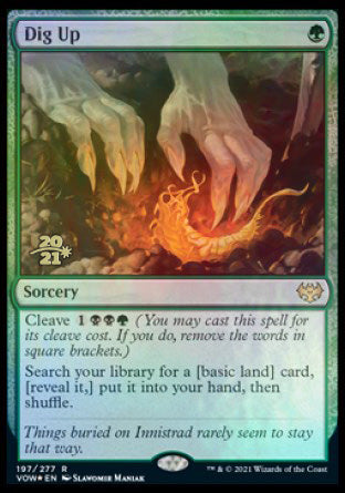 Dig Up [Innistrad: Crimson Vow Prerelease Promos] | Empire Gaming NC