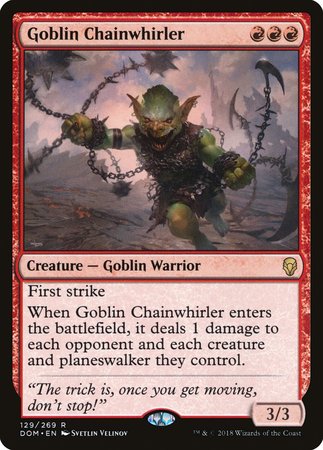 Goblin Chainwhirler [Dominaria] | Empire Gaming NC