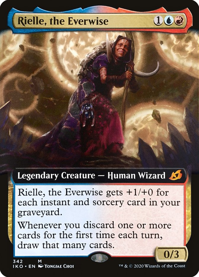 Rielle, the Everwise (Extended Art) [Ikoria: Lair of Behemoths] | Empire Gaming NC