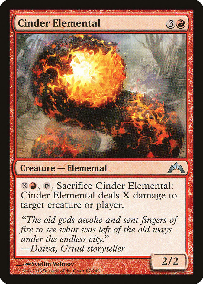 Cinder Elemental [Gatecrash] | Empire Gaming NC