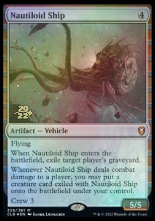 Nautiloid Ship [Commander Legends: Battle for Baldur's Gate Prerelease Promos] | Empire Gaming NC