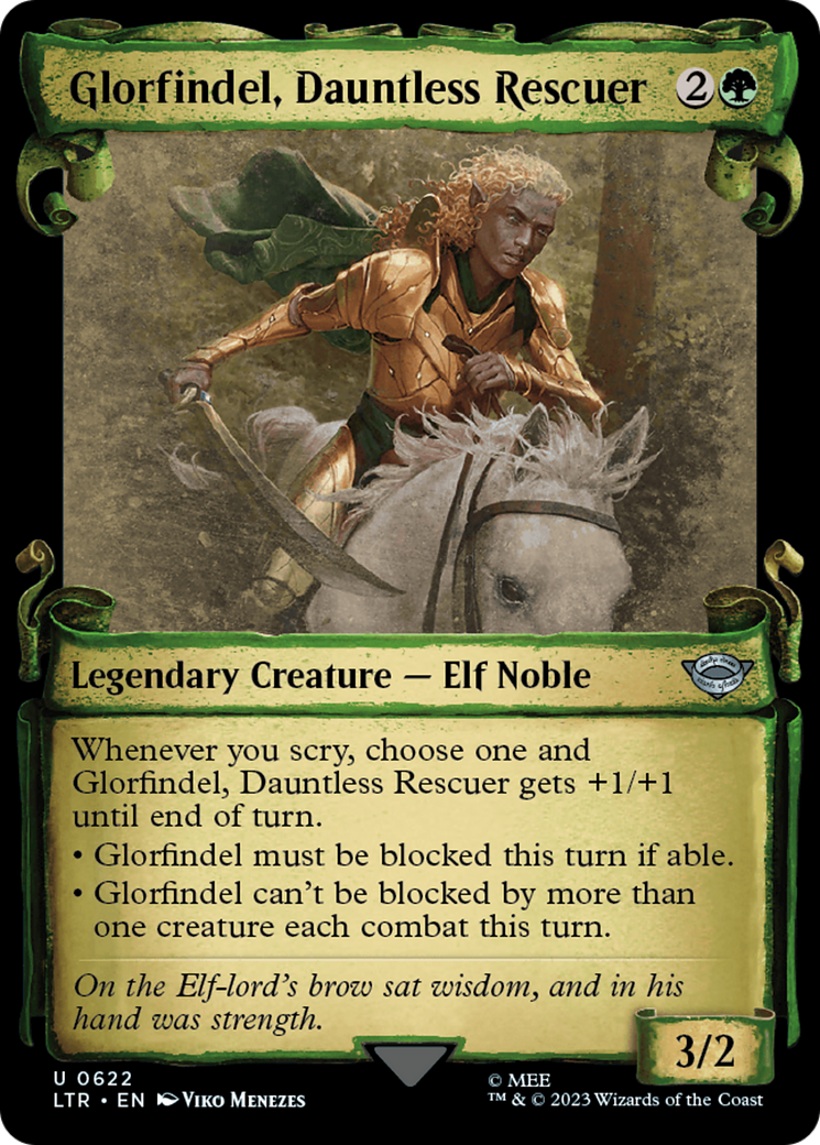 Glorfindel, Dauntless Rescuer [The Lord of the Rings: Tales of Middle-Earth Showcase Scrolls] | Empire Gaming NC