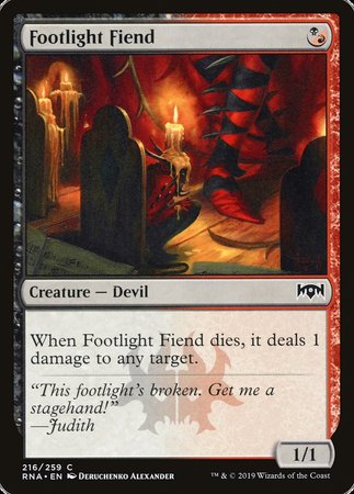 Footlight Fiend [Ravnica Allegiance] | Empire Gaming NC