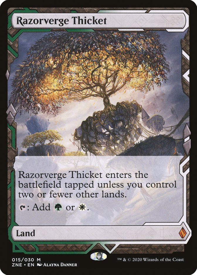 Razorverge Thicket [Zendikar Rising Expeditions] | Empire Gaming NC