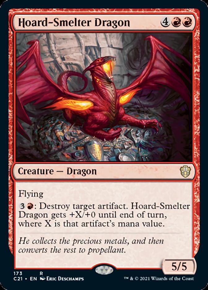 Hoard-Smelter Dragon [Commander 2021] | Empire Gaming NC