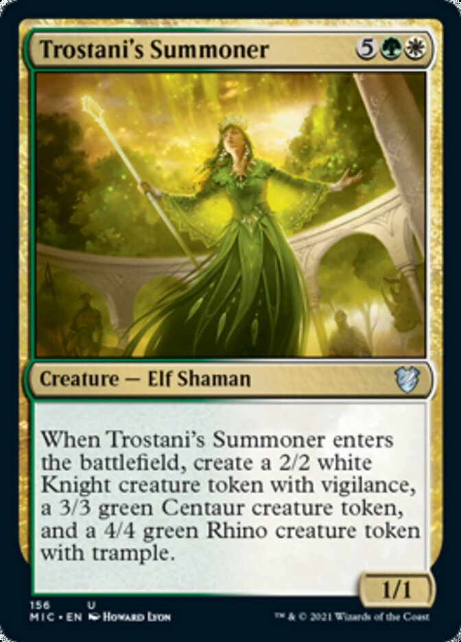 Trostani's Summoner [Innistrad: Midnight Hunt Commander] | Empire Gaming NC