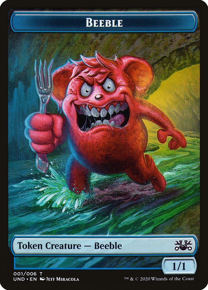 Beeble // Squirrel Double-sided Token [Unsanctioned Tokens] | Empire Gaming NC