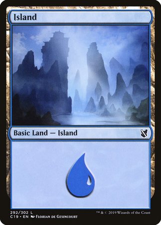 Island (292) [Commander 2019] | Empire Gaming NC